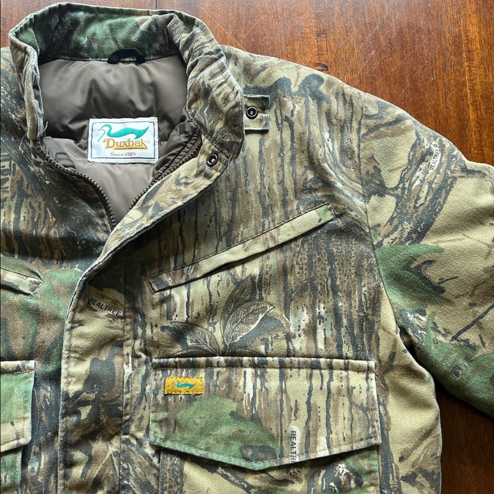 VTG Duxbak Realtree Camo Puffer Jacket - Picture 4 of 16